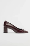 Schutz Arissa Ballet Block Heel In Red, Women's At Urban Outfitters