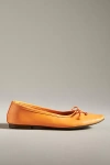 Schutz Arissa Ballet Flats In Orange