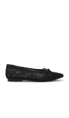 Schutz Arissa Mesh Flat In Black