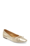 Schutz Arissa Flats In Platina