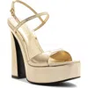 Schutz Arlene Platform Sandal In Gold