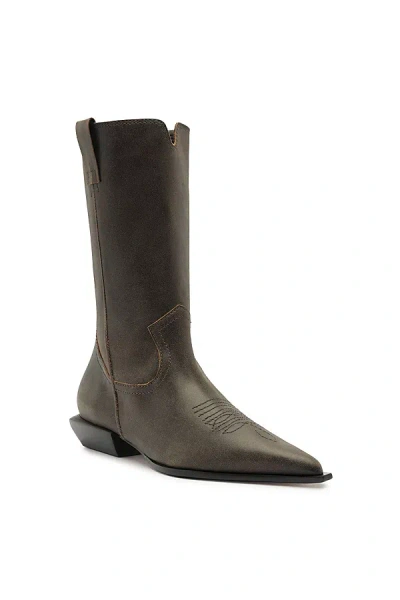 SCHUTZ ASHLEY COWBOY BOOT IN BLACK, WOMEN'S AT URBAN OUTFITTERS