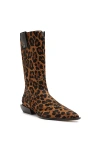 Schutz Ashley Genuine Calf Hair Western Boot In Animal Print