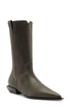 Schutz Ashley Pointed Toe Western Boot In Brown