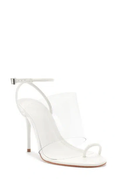 Schutz Astra Ankle Strap Sandal In Animal Print