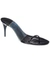 Schutz Astra Leather Sandal In Black
