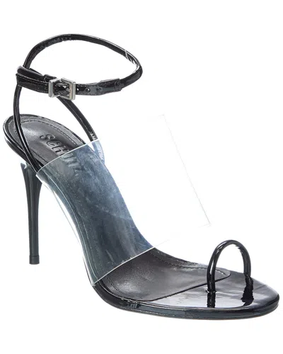 Schutz Astra Leather Sandal In Black