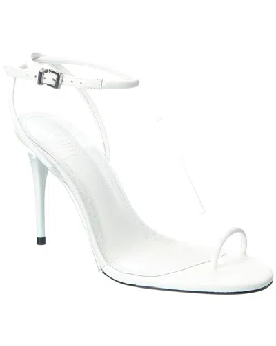 Schutz Astra Leather Sandal In White