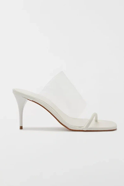 Schutz Astra Mule Heel In White, Women's At Urban Outfitters