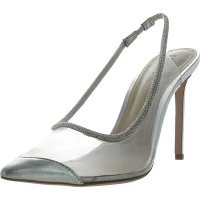 Schutz Audrey Womens Mixed Media Leather Pumps In Multi