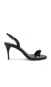 Schutz Aurora Sling Mid Sandal In Black