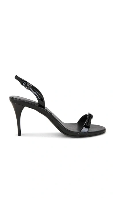 Schutz Aurora Sling Mid Sandal In Black