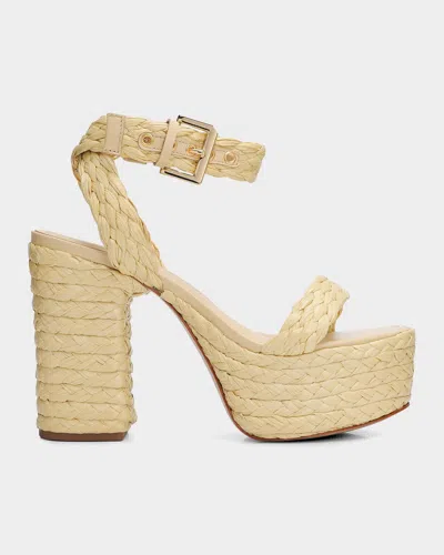 Schutz Ayana Sandal In Neutral