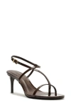 Schutz Azure Ankle Strap Sandal In Brown