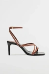 Schutz Bari Ankle Strap Sandal In Black
