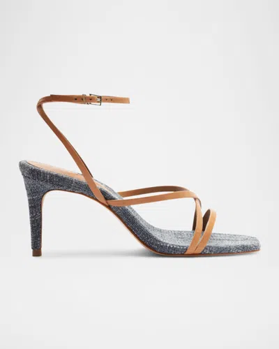 Schutz Bari Ankle Strap Sandal In Miele