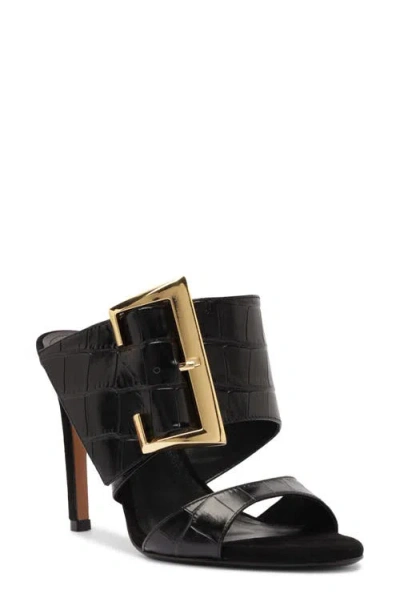 Schutz Beatrix Slide Sandal In Black
