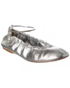 Schutz Calita Flat In Grey
