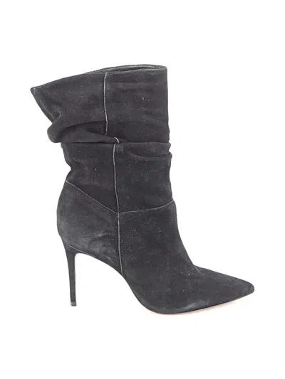 Pre-owned Schutz Boots In Black