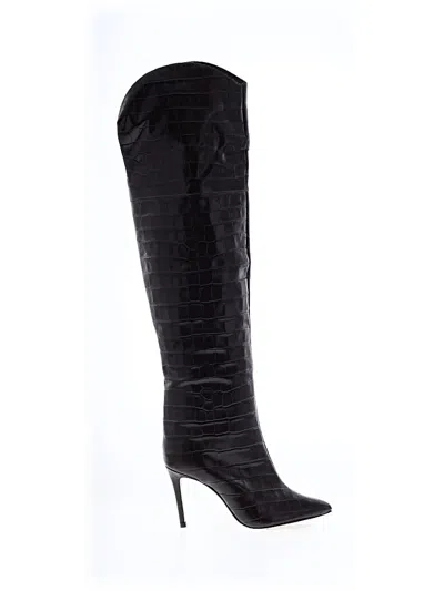 Pre-owned Schutz Boots In Brown