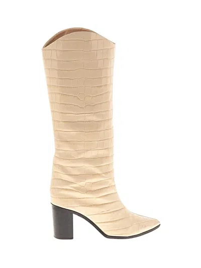 Pre-owned Schutz Boots In Brown