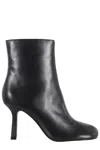 Schutz Brielle Ankle Boot With Rounded Toe In Animal Print