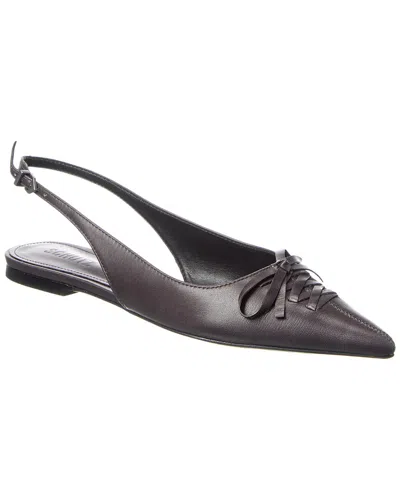 Schutz Cady Ballet Leather Slingback Flat