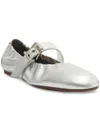 SCHUTZ CALITA WOMENS METALLIC ROUND TOE MARY JANES