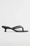 Schutz Carolyn Heeled Thong Sandal In Black, Women's At Urban Outfitters