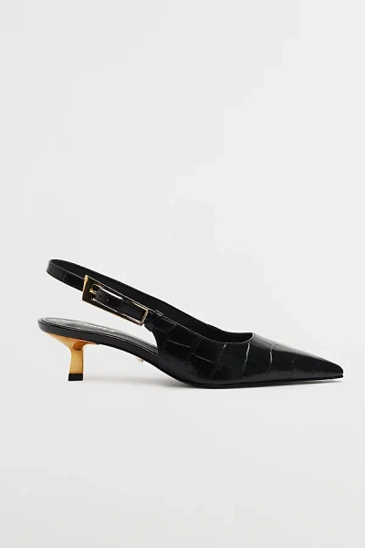 SCHUTZ CIARA KITTEN HEEL IN BLACK, WOMEN'S AT URBAN OUTFITTERS