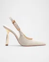 Schutz Ciara Pointed Toe Slingback Pump In Cor 4100