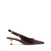 Schutz Women's Ciara Slingback Kitten Heel Pumps In Red