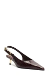 Schutz Women's Ciara Slingback Kitten Heel Pumps In Red