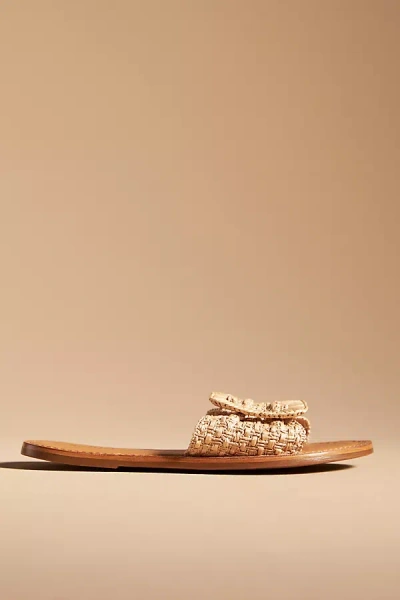 Schutz Cinna Slide Sandal In Natural