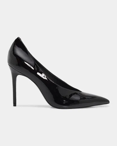 Schutz Claudia 100mm Leather Pumps In Black
