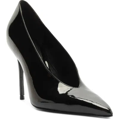 Schutz Claudia Ankle Strap Sandal In Black