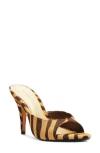 Schutz Clea Slide Sandal In Brown