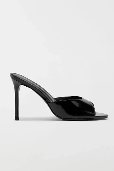 Schutz Cloe Patent Leather Mule Heel In Black, Women's At Urban Outfitters