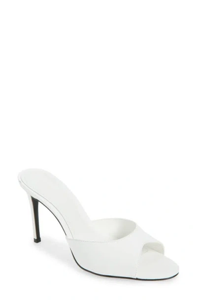 Schutz Cloe Slide Sandal In White