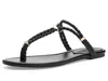 Schutz Cordelia Flat In Black