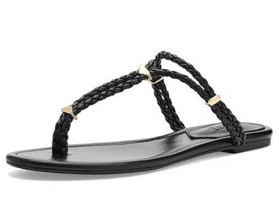 Schutz Cordelia Flat In Black