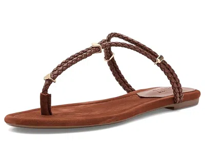 Schutz Cordelia Flat In Brown