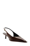 Schutz Daria Slingback Pump In Animal Print