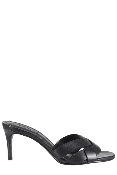 Schutz Crossover-strap Sandals In Multi