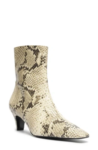 Schutz Dellia Bootie In Animal Print