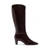 Schutz Analeah High-heel Boots In Red
