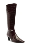 Schutz Analeah High-heel Boots In Red