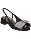 Schutz Dorothy Bow Womens Slip On Ankle Strap Slingback Sandals