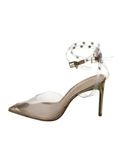 Pre-owned Schutz D'orsay Pumps In Transparent