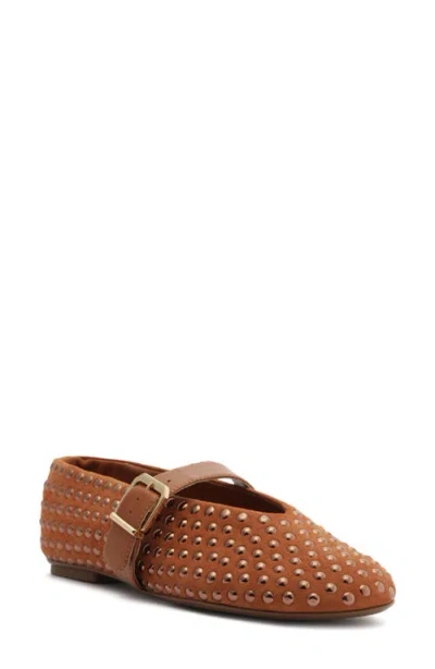 SCHUTZ SCHUTZ EIZA SHINE MARY JANE FLAT